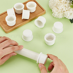 Plastic Pipe End Cap Plug&nbsp;FIND-WH0148-224B
