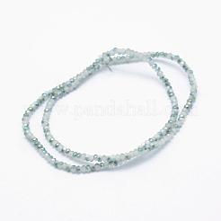 Electroplate Glass Beads Strands&nbsp;EGLA-J144-HP-C01