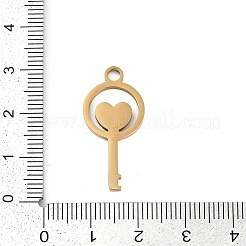 304 Stainless Steel Pendants&nbsp;STAS-I325-135G