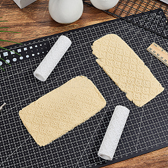 PLA Flower Pattern Clay Texture Roller&nbsp;FIND-WH0367-46