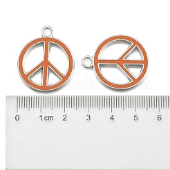 Alloy Enamel Pendants&nbsp;ENAM-P066-M