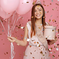 2Pcs Cloth Birthday Party Shoulder Straps&nbsp;FEPA-ME0001-01