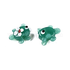 Handmade Lampwork Bumpy Beads Strands&nbsp;LAMP-T021-25E