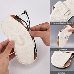 1Pc PU Leather Glasses Case&nbsp;AJEW-CN0004-50C