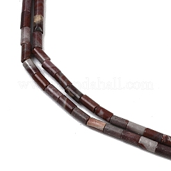 Natural Red Rainbow Jasper Beads Strands&nbsp;G-M389-21