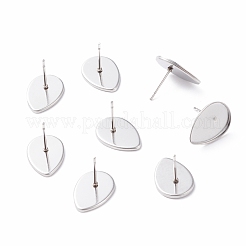Tarnish Resistant 304 Stainless Steel Ear Stud Findings&nbsp;STAS-P198-24