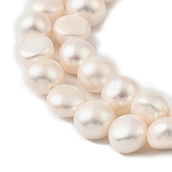 Natural Cultured Freshwater Pearl Beads Strands&nbsp;PEAR-P064-19I-04D