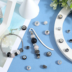 Rondelle European Beads Set for DIY Jewelry Making Finding Kit&nbsp;OPDL-SC0001-02
