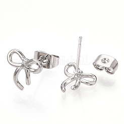 Brass Stud Earrings for Women&nbsp;EJEW-P275-01P
