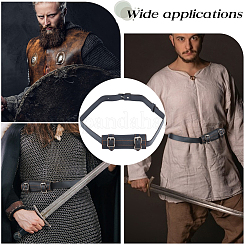 PU Leather with Alloy Waist Fencing Sheath&nbsp;AJEW-WH0419-05A