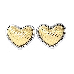 304 Stainless Steel Stud Earrings&nbsp;EJEW-D308-04B-PG