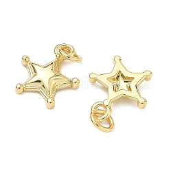 Brass Charms&nbsp;KK-P345-10G