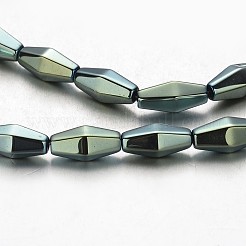 Electroplate Non-magnetic Synthetic Hematite Bead Strands&nbsp;G-F300-27