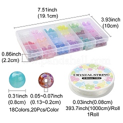 DIY Stretch Bracelet Making Kit&nbsp;DIY-YW0007-18