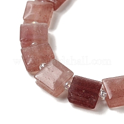 Natural Strawberry Quartz Beads Strands&nbsp;G-L596-A20-01