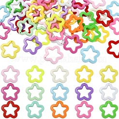 50Pcs Opaque Acrylic Pendants&nbsp;MACR-YW0004-36