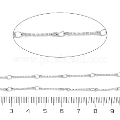 Rack Plating 304 Stainless Steel Bar Link Chain&nbsp;CHS-N009-05P