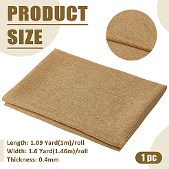 Linen Guitar Speaker Cover Fabric&nbsp;AJEW-WH0481-600D