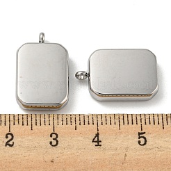 Non-Tarnish 304 Stainless Steel Pendants&nbsp;STAS-L022-021P