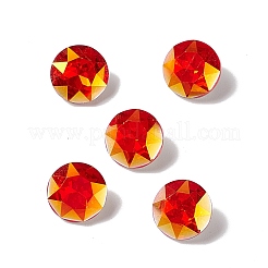 Light AB Style Eletroplate K9 Glass Rhinestone Cabochons&nbsp;RGLA-J033-B-LA