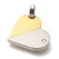 PVD Vacuum Plating 304 Stainless Steel Pendants&nbsp;STAS-U035-28P