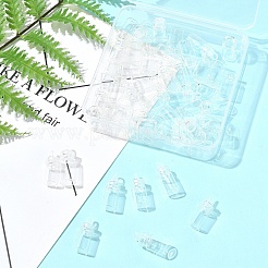 50Pcs Glass Bottle Pendant Decoration&nbsp;BOTT-FS0001-06