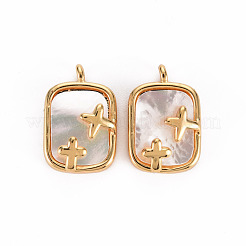 Natural Shell Pendants&nbsp;KK-T060-67-RS