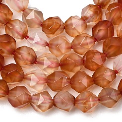 Natural Red Agate Beads Strands&nbsp;G-Z119-A02-01