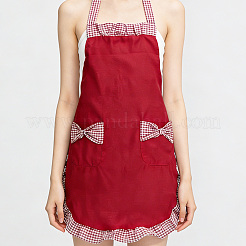1Pcs Polyester Bowknot Kitchen Apron&nbsp;AJEW-BM0001-51