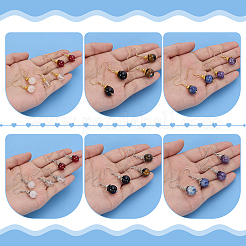 14 Pairs 304 Stainless Steel Round Dangle Earrings&nbsp;EJEW-PH01456