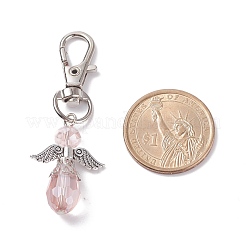 Faceted Teardrop Glass Pendants&nbsp;HJEW-AL0034
