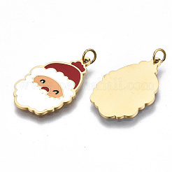 316 Surgical Stainless Steel Enamel Pendants&nbsp;LS-STAS-S116-387G