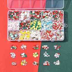 128G Christmas Theme Handmade Polymer Clay Cabochons&nbsp;CLAY-FS0001-51