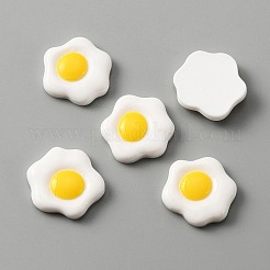 Egg Theme Opaque Resin Cabochons&nbsp;CRES-WH0010-035E