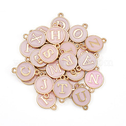 26Pcs Alloy Enamel Letter A~Z Connector Charms&nbsp;FIND-TAC0028-14C