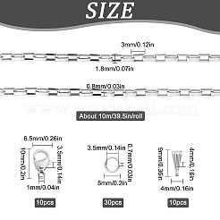 DIY Chain Bracelet Necklace Making Kits&nbsp;DIY-SC0020-21P