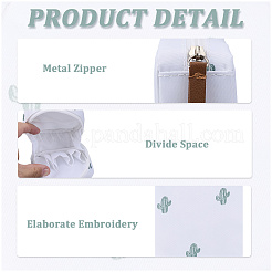 Polyester Makeup Bag&nbsp;DIY-WH20002-168B