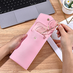 1Pc Rectangle PU Leather Eyeglass Cases&nbsp;AJEW-CN0007-01B