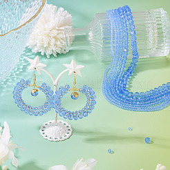 6 Strands 6 Styles Glass Beads Strands&nbsp;EGLA-TA0013-21C