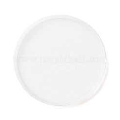 DIY Flat Round Cup Mat Silicone Molds&nbsp;DIY-E036-06