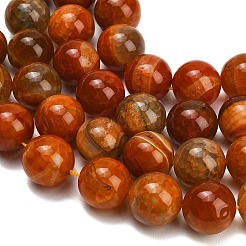 Natural Dragon Veins Agate Beads Strands&nbsp;GG-L001-L01-02B