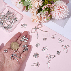 40Pcs 20 Styles Tibetan Style Alloy Charms&nbsp;FIND-BM0001-45