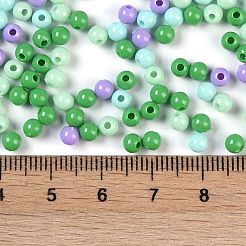 Opaque Acrylic Beads&nbsp;X1-OACR-H118-07B-06