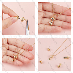 8Pcs 2 Style Brass Pendants&nbsp;KK-BBC0003-93