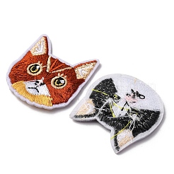 Polyester Embroidery Cloth Iron On/Sew On Patches&nbsp;DIY-U009-02