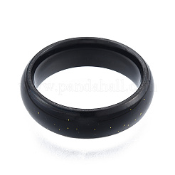 Bling Glitter 201 Stainless Steel Plain Band Ring for Women&nbsp;RJEW-N043-16E