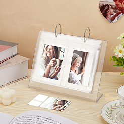 4 Inch Calendar-Style Tabletop Acrylic Photo Album&nbsp;ODIS-WH0002-54A