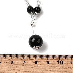 Natural Gemstones Pendant Necklaces&nbsp;NJEW-JN01611