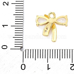 Brass Micro Pave Cubic Zirconia Pendants&nbsp;KK-A240-15G