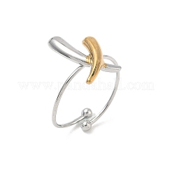 304 Stainless Steel Cuff Rings&nbsp;LS-RJEW-D338-03B-GP